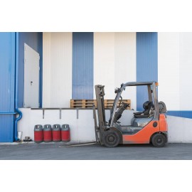Blusdeken forklift 5x5m meermalig gebruik