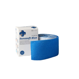 Sanosoft blauw 6cmx1m