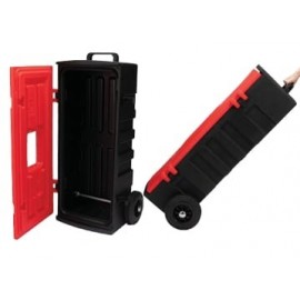 Valise de transport à roulettes pour couverture anti-feu