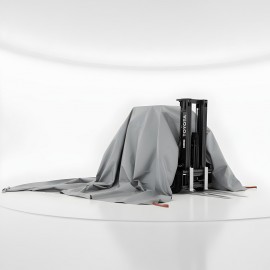 Couverture anti-feu chariot 5x5m usage unique