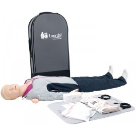 Resusci Anne QCPR corps entier en valise semi-rigide trolley